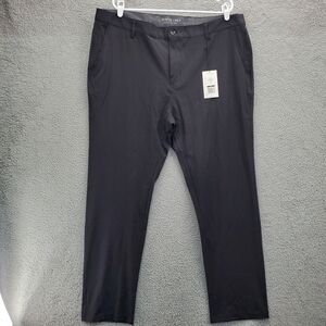 Haus Of Grey Matte Grey Pants Traveler Mens Size 42x32 Black